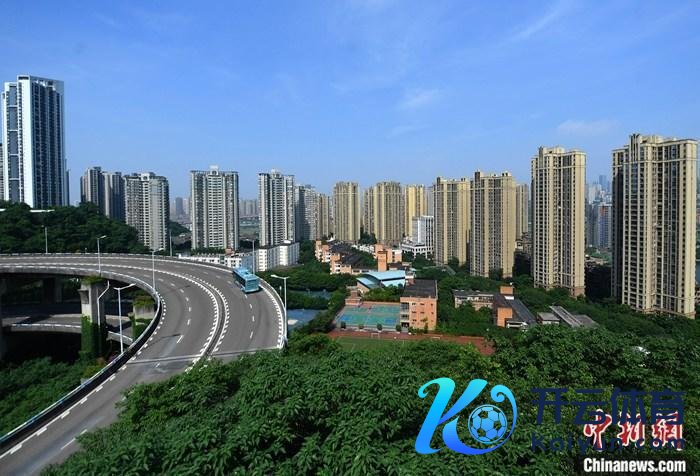 商品住宅高楼中新社记者陈超摄 商品住宅高楼中新社记者陈超摄