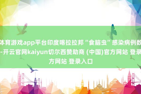 体育游戏app平台印度喀拉拉邦“食脑虫”感染病例数激增-开云官网kaiyun切尔西赞助商 (中国)官方网站 登录入口